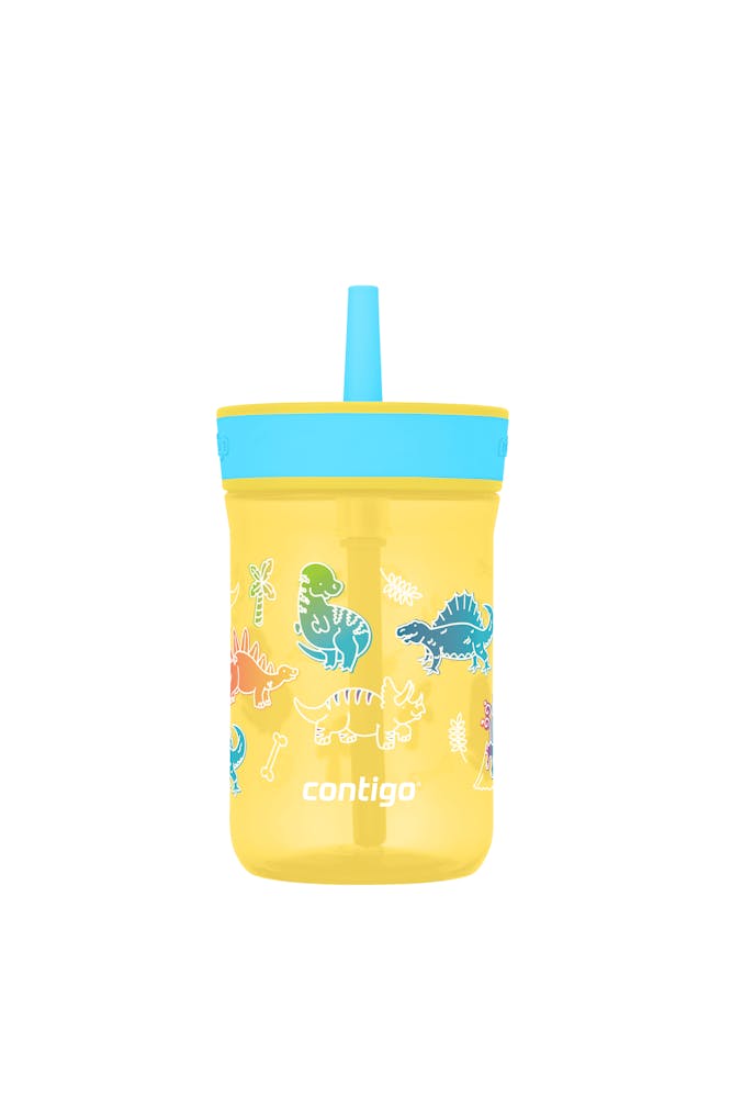 Kids’ Leighton Straw Tumbler with Spill-Proof Leak-Proof Lid, 14oz P9