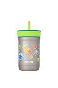 Kids Leighton Spill-Proof Stainless Steel Tumbler with Straw, 12oz I6