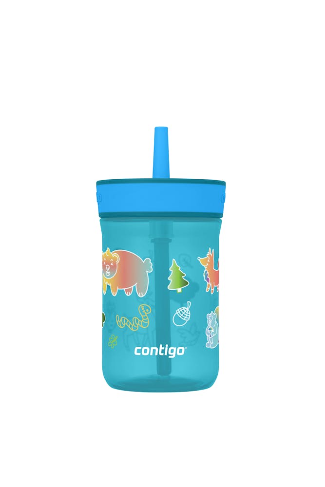 Kids’ Leighton Straw Tumbler with Spill-Proof Leak-Proof Lid, 14oz P9