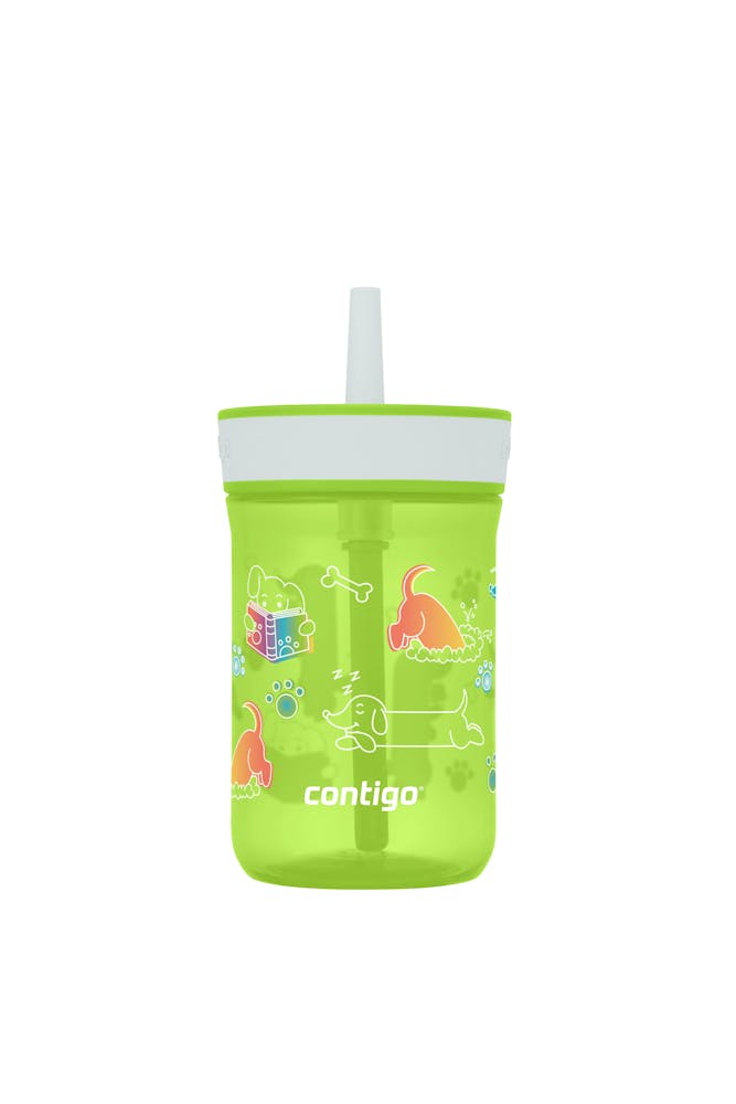 Kids’ Leighton Straw Tumbler with Spill-Proof Leak-Proof Lid, 14oz P9